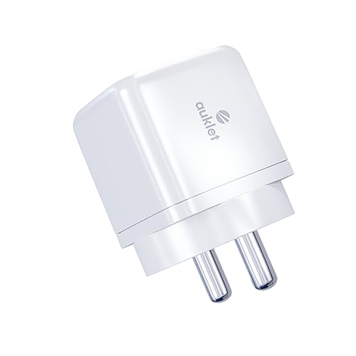 Image of 45W GaN Fast Wall Charger, with PD & PPS Support, USB 2C, 1A Port, BIS Certified,Compatible with All iPhones, iPads, Samsung Galaxy, Smartwatch and All Android Mobiles,White