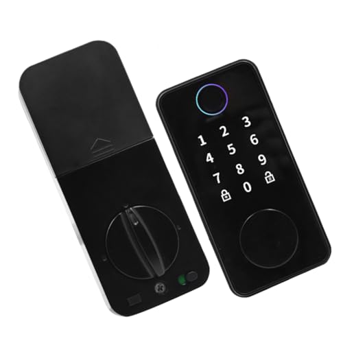 IWOWHERO Multi-Function Fingerprint Keypad Lock Easy Unlock High Security for Wooden Doors
