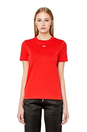 Diesel T-reg-d T-Shirt Femme : tee-shirt ajusté pour style casual chic au quotidien