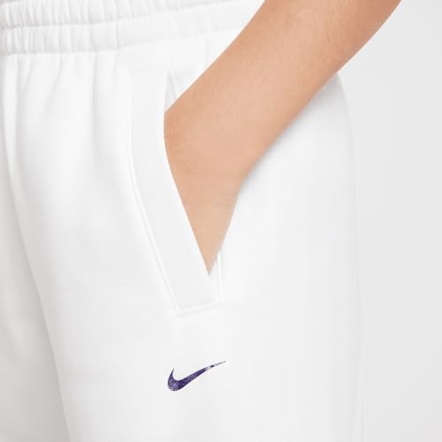 Nike Sportswear Club Fleece Big Kids' Joggers (IB2659-100, White/Black)4
