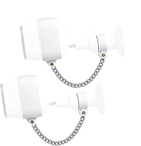 Wasserstein Anti Theft Security Chain - Compatible with Arlo Pro and Arlo Pro 2, Extra Security for Your Arlo Camera (2-Pack, White) (Not Compatible with Arlo Ultra & Arlo Pro 3)