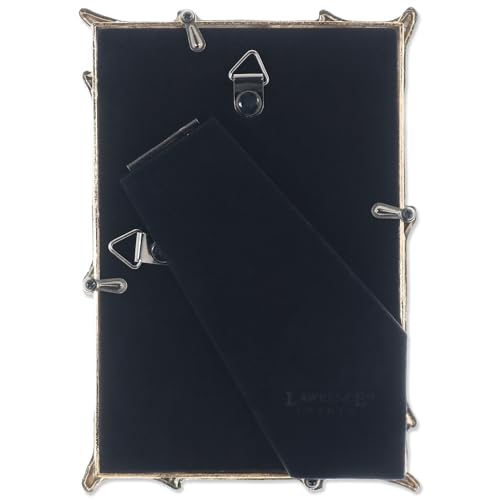 Image of Lawrence Frames 4x6 Gold Metal Natural Branch Design Picture Frame