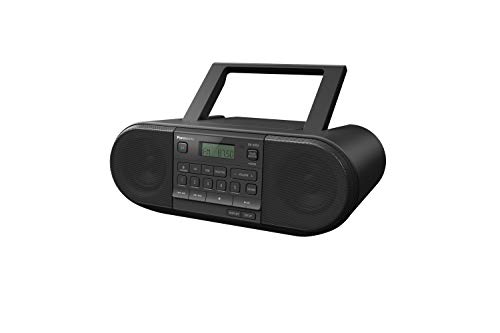 Panasonic RX-D552E-K CD Boom Box (Digitalradio DAB+, UKW, CD Player, USB, Bluetooth, Netz- und Batteriebetrieb) schwarz