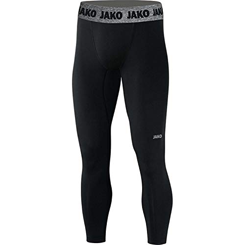 JAKO - Collants Longs Hiver, Mixte, Noir, M