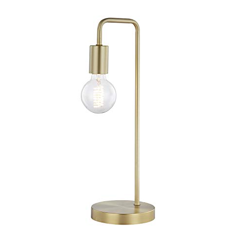exposed bulb table lamp