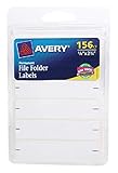 Avery 06-141 2.75' White File Folder Labels 156 Count