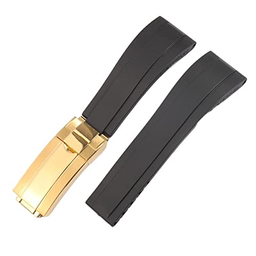 Bracelet silicone étanche pour Rolex Daytona et Submariner robuste