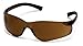 Pyramex Ztek S2510S Safety Glasses Case of 12 (Coffee)