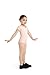 Capezio girls Team Basic Short Sleeve athletic leotards, Ballet Pink, Toddler 2T-4T US