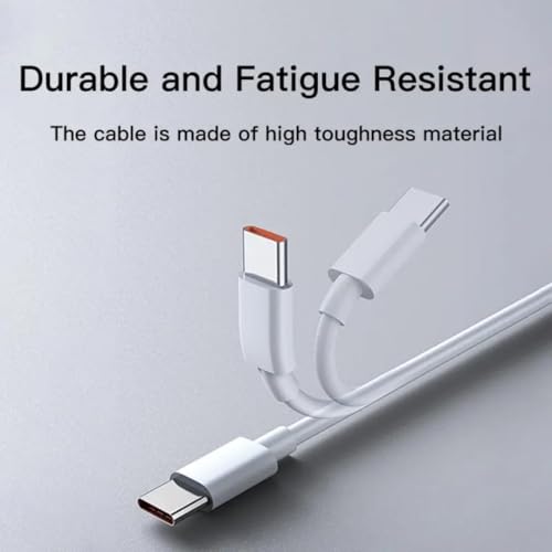 Image of Vivo Original 44W Flash USB Type C Superfast Charging Cable for Vivo V30 /V29 /V28 /V27 /V25 /V23e /V23 pro /V21 5G /Iqoo Neo 9 pro /12 5G /Neo 7 pro /Z7 /Z7S /Z6 Lite /11 /Z6 /T2 /Iqoo 9 (VVO-44W-CBL-1)