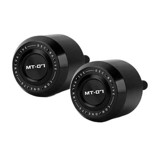 のために ヤマハ MT-07 FZ-07 2015-2022 用 オートバイアクセサリー クラッシュプロテクターパッド フレームスライダー カラフル(For MT07-BLACK)