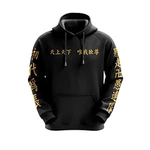 CRAZYMONK Tokyo Revengers Tokyo Manji Uniform Unisex Anime Hoodie