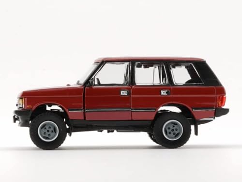 BM Creations Classic LSE RHD rojo con techo solar y ruedas extra 1/64 miniatura 3