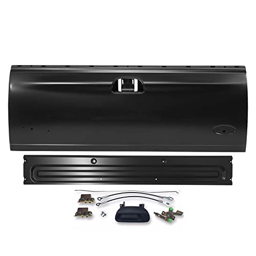 MBI AUTO - Primered Steel, Tailgate Complete Assembly Without Locking Bezel for 1997-2003 Ford F150 97-03 & 1999-2007 Ford F250 F350 Super Duty 99-07 Pickup, FO1900121