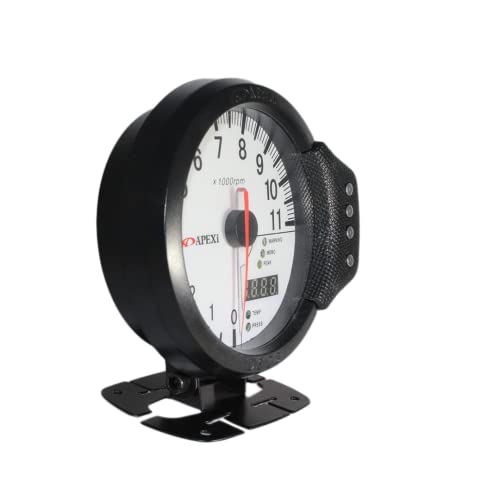 Car Guage Tachometer 4.7 Inch Tachometer Apexi 3 in 1 Automatic Auto Car New Amazing Performance Black & White Both Are Available