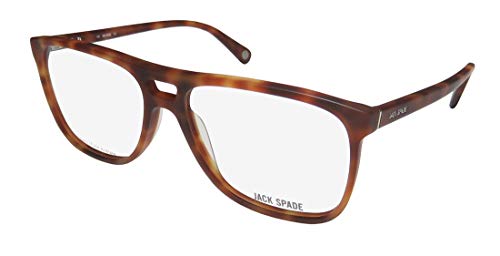 Jack Spade Fulton Mens/Womens Pilot Full-Rim Spring Hinges Classic Simple & Elegant Eyeglasses/Glasses (57-16-140