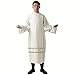 BLESSUME Unisex Concelebration Clergy ALB Church Worship ALB Vestments Robe White…