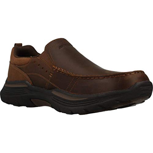 Image of Skechers Men's USA Expended - Seveno Moc Toe Leather Slip On