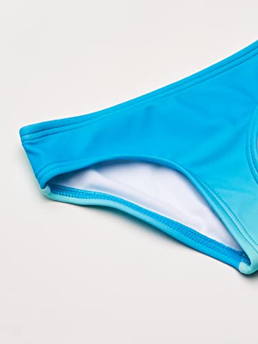 Biquíni Kanu Surf Feminino Alania Com Babado - Verde Gelo 2 Peças - Tamanho 3T