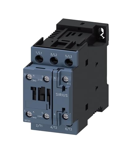Contacteur 3RT2026-1BP40 3RT20261BP40 triphasé pour armoire électrique S0