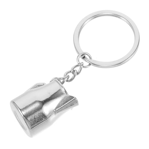 DEARMAMY Llavero Mini Jarra Latte Art De Decorativo Para Bolso o Mochila Ligero y Compacto Regalo Para