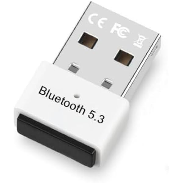 Dongle 5.3 Bluetooth Dongle Stick do komputera, adapter, karta Bluetooth, USB, długi dystans, 100 m, adapter Bluetooth, dongle, odbiornik Bluetooth do słuchawek, klawiatury, myszy,