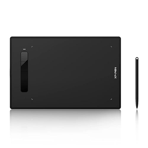 XP-Pen Star G960S Grafiktablett, 9x6 Zoll Zeichentablett, mit Tilt-Funktion 8192 Druckstufen, zeichenpad kompatibel mit PC/Android - G960S