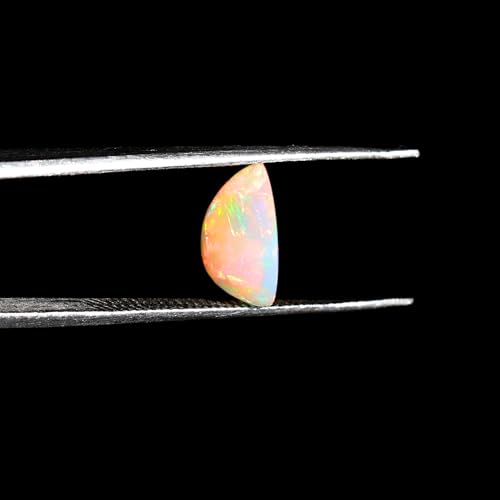 Opale de feu d'Éthiopie 11mm pour remplacer une pierre de bague abîmée