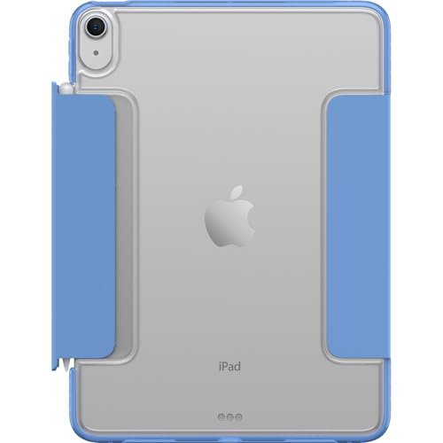 Image of OtterBox - Symmetry Series 360 Elite Case for iPad Air 10.9 inch (4th-5th Gen), Shockproof & Drop Protection, Ultra-Slim Protective Folio Case with Full Coverage (Bell Bottom Blue)