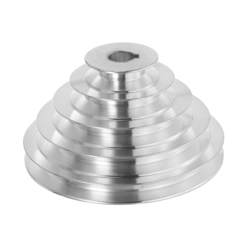 Kozelo Keilriemenscheibe - [19mm Bohrung x 55/78/103/130/150mm Außendurchmesser] Aluminiumlegierung V-Rillen-Antriebsscheibe für Typ A Riemen für viele bestehende Antriebskonstruktionen