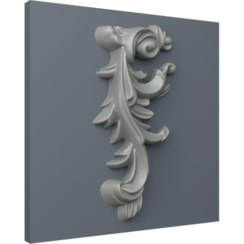 Aplique Robin Scroll tallado en madera para restaurar esquinas de puertas 6
