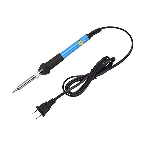 TXINLEI Electronics Soldering Iron Kit,60W 110V Adjustable Temperature Welding Tool Set, 5pcs Different Soldering Tips, Stand - Image 2