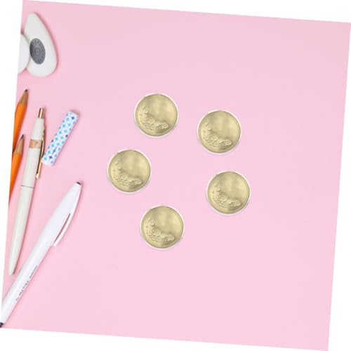 Protectores de monedas de alta transparencia en pack de 100 cápsulas para mesa 6