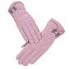DEBAIJIA Dames Wollen Handschoenen Warm Thicken Winddicht Anti Frostbite Touch Screen Wanten Vrouwen Kasjmier Volledige…