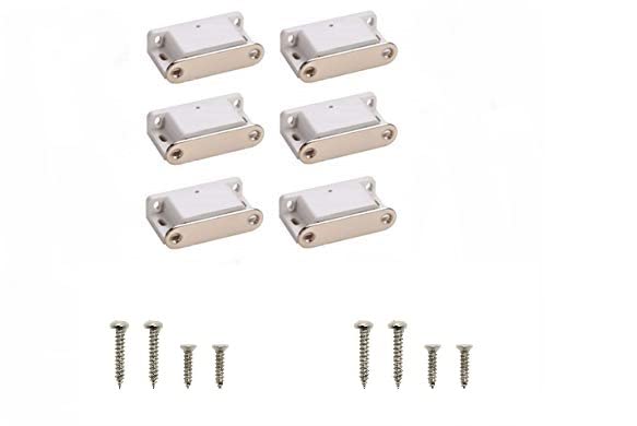 Advik M10 Door Catcher/Door Magnet for Cabinet Cupboard Wardrobe Kitchen Bathroom Office/Door Closer Magnet (White) Small (6) (B0BRT773FC) Amazon Price History, Amazon Price Tracker