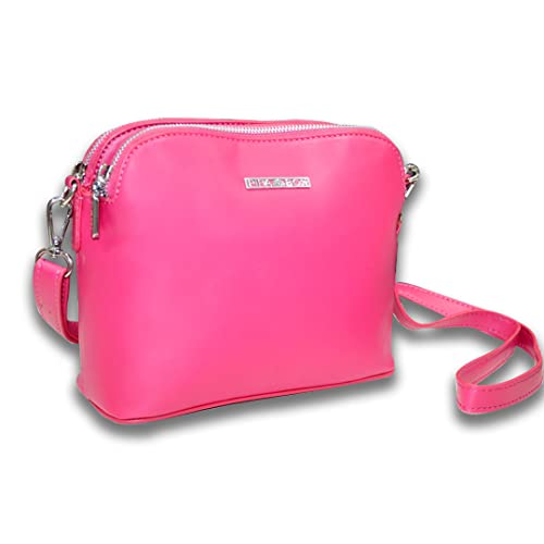 PIPA BOX Pink 100% Leather Long Side Bag | Hand-Carry Bag for Women and Girl | Cross Body | Purse with Adjustable and Detachable Straps Stylish and Versatile (B0BBR8RKKV) Amazon Price History, Amazon Price Tracker