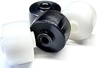 Hubwagenheber BT Rolatruc LHM230 & ähnliche Hubwagenheber Hauptführer Einstiegsräder Set von 2 (schwarz)