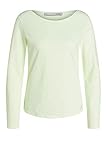 Gerade geschnitten Oui Damen Sweatshirt mit Streifen Gestreift Basicmode