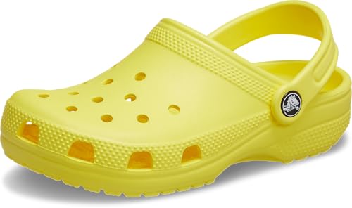 Crocs Unisex Kids Classic Clog T Clog, Cyber Yellow, 9 UK Child