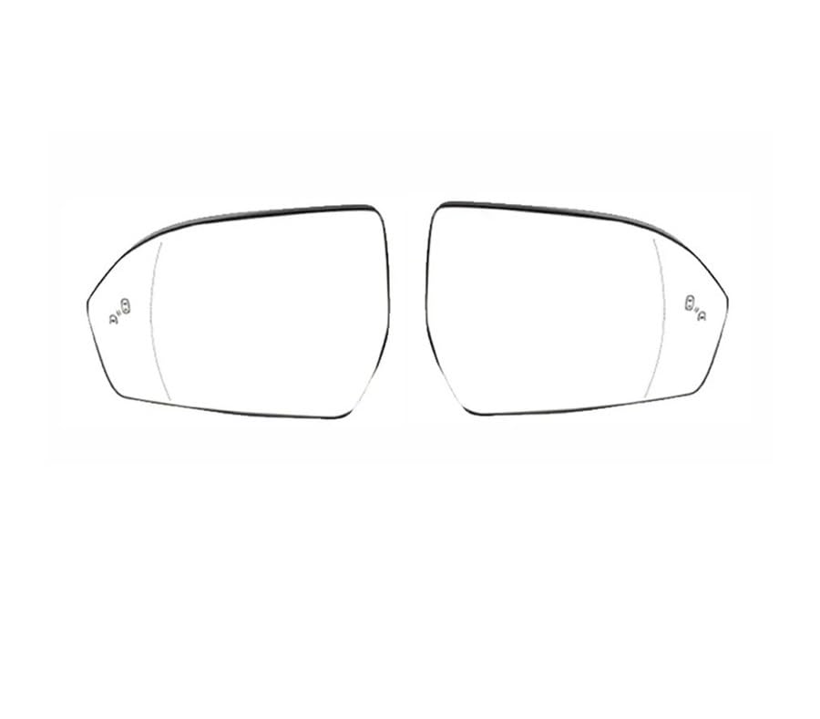 Lentilles de rétroviseur en verre grand angle pour Lincoln MKX et MKC