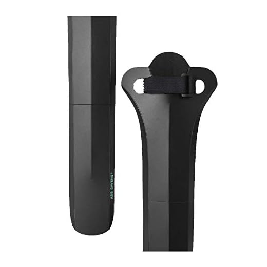 ASS SAVERS Fendor Bendor Regular Guardabarros para Bicicleta, Negro, Normal