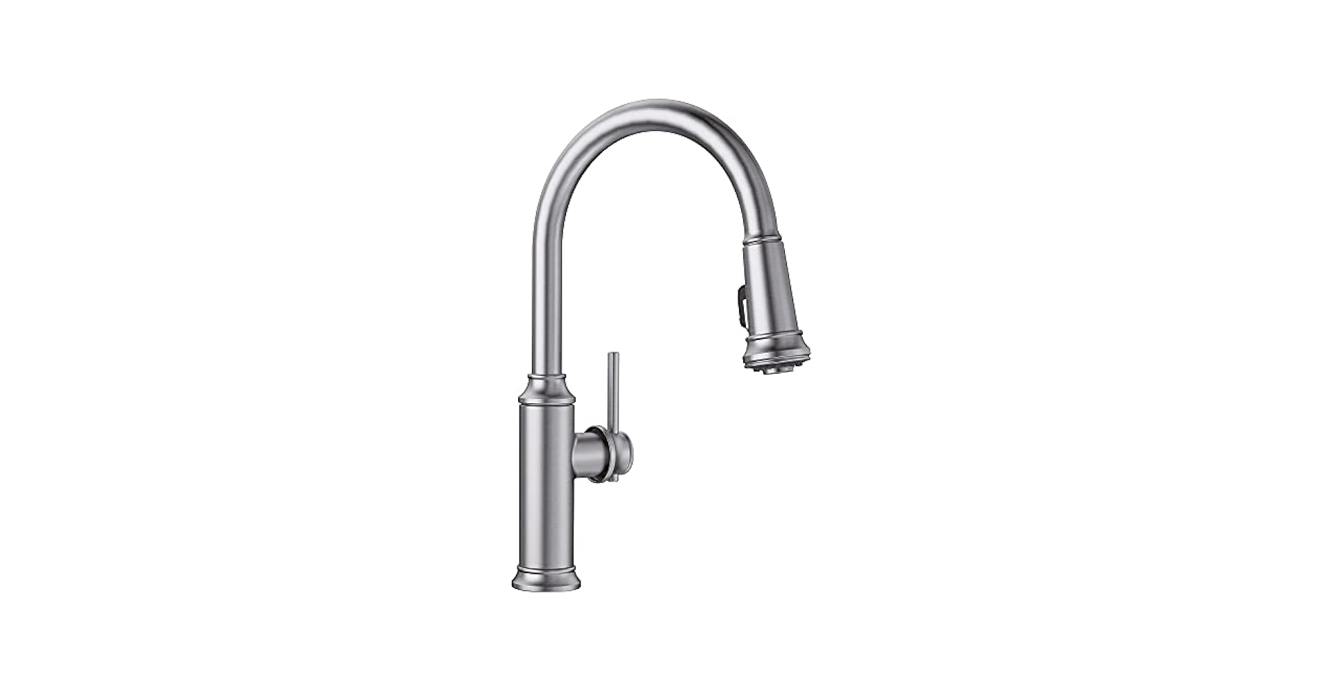 BLANCO EMPRESSA ブリッジ プルダウン 1.5 gpm Blanco Empressa 1.5 GPM Brass Kitchen Faucet, Pull-Down