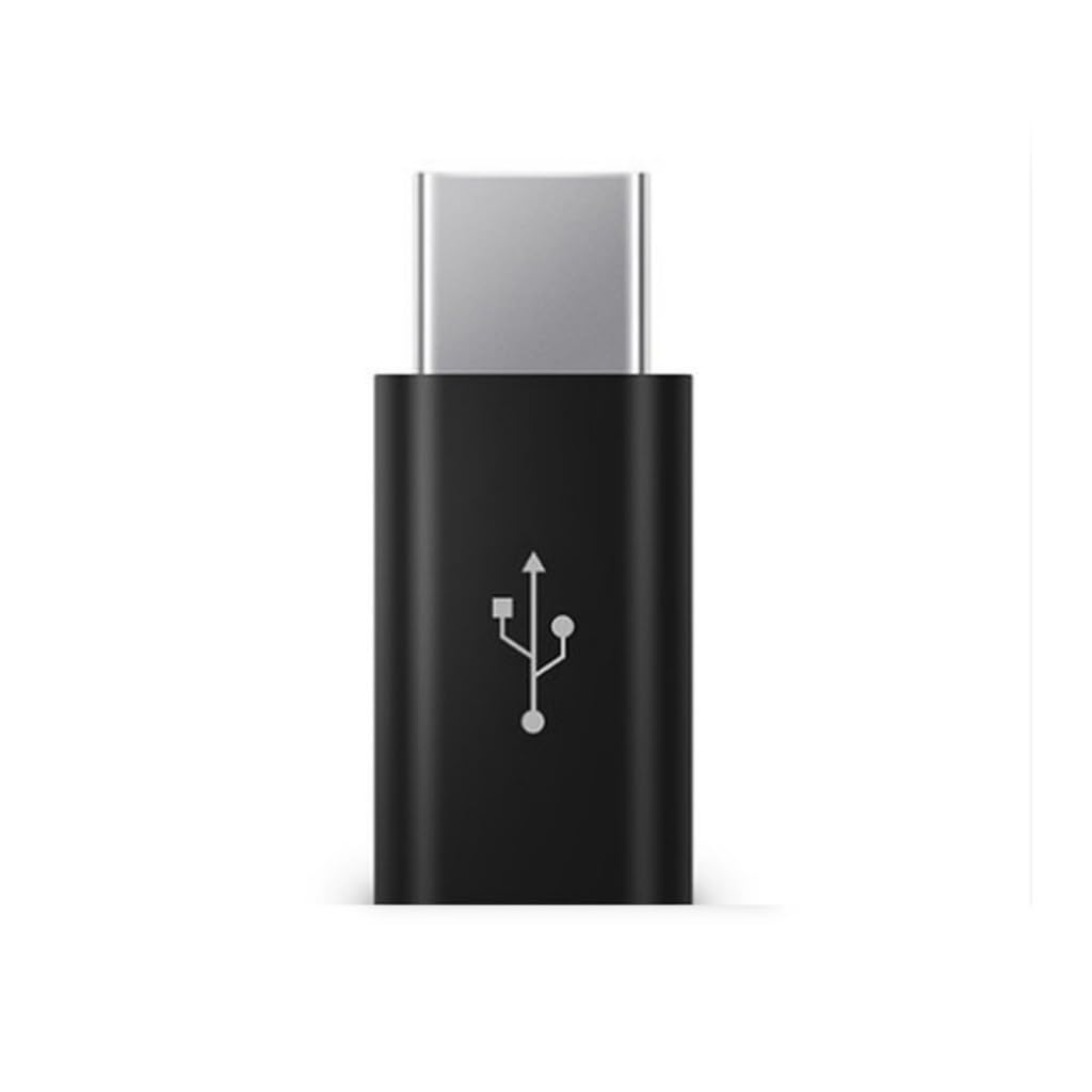 Elnwnnkc Metal USB Type C Female to MicroUSB Male Adapters 480Mbps Data Converters OTGs Charging Adapters for Phone