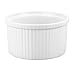 Pleated Deep Souffle Dish, 4.5 cup [Set of 2]