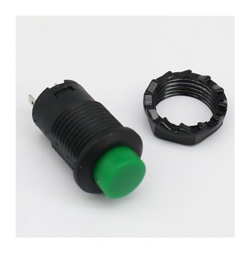 Interrupteur à bouton-poussoir 12mm DS228 rouge mécanisme de commande