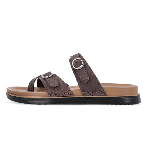 Image of WALKAROO Comfort Sandal For Women's|CloudStep Double-Density PU Sole - Ultimate Comfort|Stylish Casual Wear|WE2501