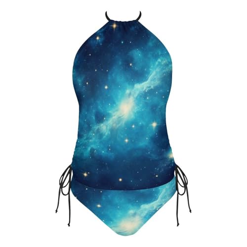 Womens Tankini Swimsuit Sexy Halter Tankini Top and Triangle High Neck Tummy Control Bathing Suit4