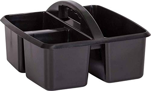 Teacher Created Resources caddy rangement plastique noir