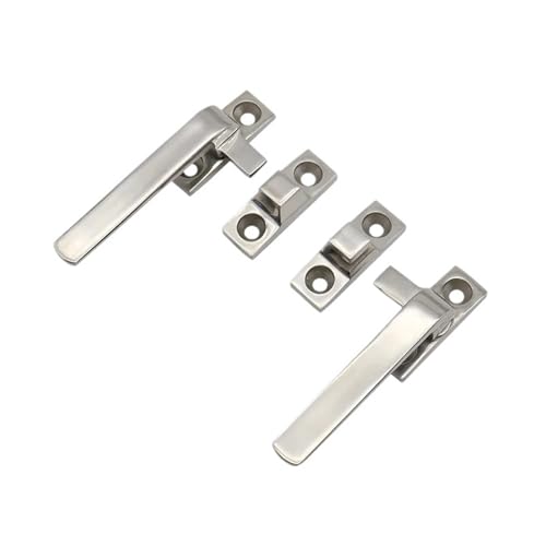 回転式ハンドル 工業用 304 ステンレススチール 分配キャビネット ドア 窓 1個(右-100mm)