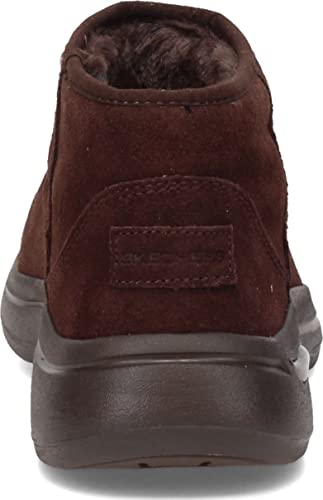 Skechers Skechers Performance Women's GO WALK ARCH FIT-CUTE N COZY, Chocolate, 7